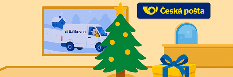 Balíček počká na výdejním místě Balíkovny na poště až do Vánoc