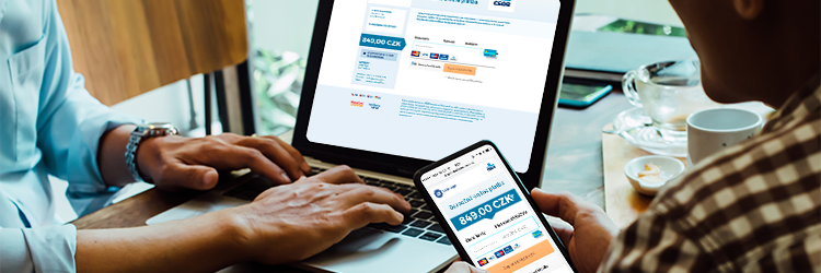 Jak uhradit dobírku on-line?